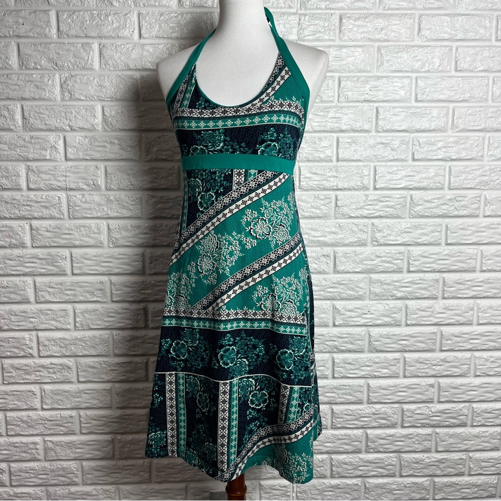 Patagonia Iliana Organic Cotton Halter Dress size small